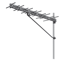 CL-713 Log- Periodic Antenna, CH 7-13, 174-216MHz, Rear Mount - CL-713/HRM/75N